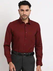 Turtle Summer Classic Slim Fit Spread Collar Formal Shirt