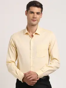 Turtle  Classic Slim Fit Spread Collar Cotton Formal Shirt