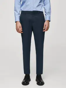 MANGO MAN Men High Performance Slim Fit Trousers