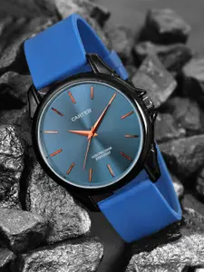 Sandy D Carter Men Embellished Dial Analogue Watch SDC24-98-BL