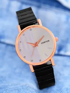 Sandy D Carter Women Dial & Straps Analogue Watch SDC24-59-RG-CM