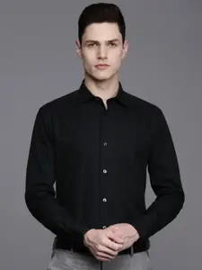 Louis Philippe Classic Fit Opaque Pure Cotton Formal Shirt