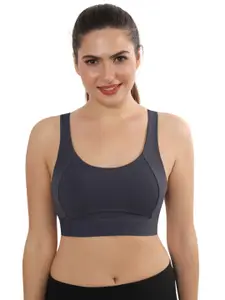 Bella Voste Dry Fit Full Coverage Seamless Lightly Padded Workout Bra-All Day Comfort