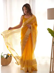 KALINI Zari Organza Saree