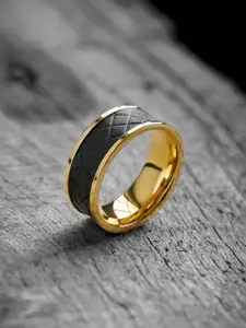 SWASHAA 18K Gold-Plated Adjustable Finger Ring