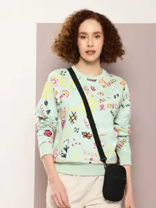 Kook N Keech Women Graphic Printed Sweatshirt