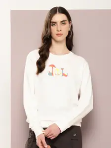 Kook N Keech Women Graphic Printed Sweatshirt