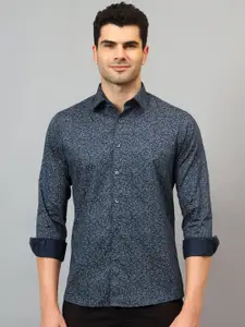Cantabil Comfort Floral Cotton Printed Casual Shirt
