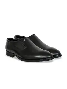 Allen Cooper Men Leather Formal Slip-Ons