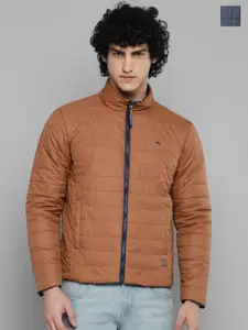 Allen Cooper Mock Collar Reversible Bomber Jacket