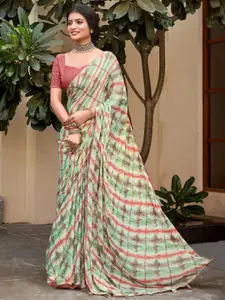 Saree mall Poly Chiffon Ethnic printed daily wear Sarees