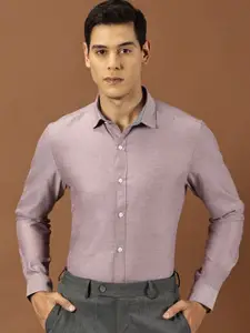 INVICTUS Original Slim Fit Spread Collar Cotton Formal Shirt