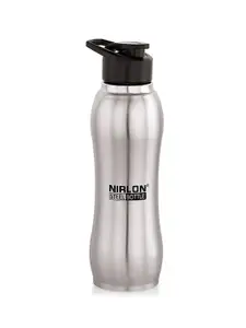 NIRLON Silver-Toned Single Stainless Steel Water Bottle 750 ml