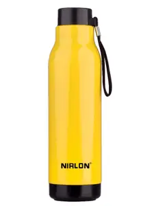 NIRLON Yellow Stainless Steel Solid Water Bottle 480 ml