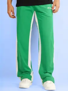 WEARDUDS Men Relaxed-Fit Pure Cotton Track Pants