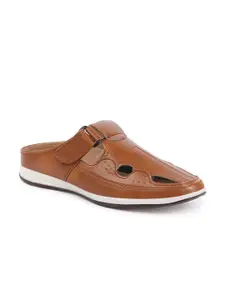 FAUSTO Men PU Shoe-Style Sandals
