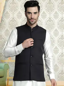 BAESD Bandhgala Mandarin Collar Nehru Jacket