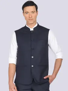 BAESD Bandhgala Mandarin Collar Nehru Jacket