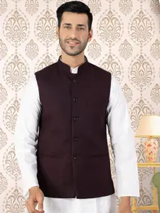 BAESD Bandhgala Mandarin Collar Nehru Jacket