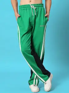 WEARDUDS Men Relaxed-Fit Pure Cotton Track Pants