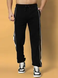 WEARDUDS Men Relaxed Fit Mid Rise Track Pants