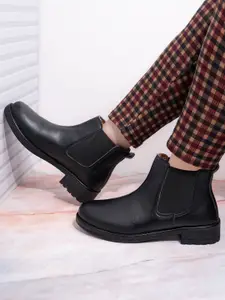 The Roadster Lifestyle Co. Women Mid-Top Chelsea Boots