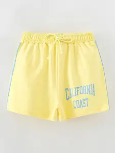 StyleCast Girls Mid-Rise Cotton Shorts