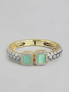 Anouk Women American Diamond Gold-Plated Bangle-Style Bracelet
