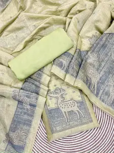 ZARIMO Pure Cotton Unstitched Dress Material