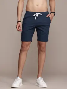 Roadster Men Solid Regular Shorts