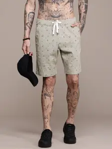 Roadster Men Conversational Printed Regular Shorts