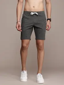 Roadster Men Conversational Printed Regular Fit Casual Shorts
