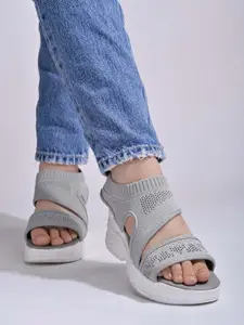 Shoetopia Girls Open Toe Mesh Comfort Sandals
