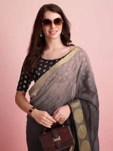 RACHNA Ombre Sequinned Ready to Wear Chanderi Saree