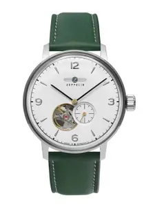 ZEPPELIN Men Round Printed Dial Analogue Automatic Motion Powered Watch 80661_N