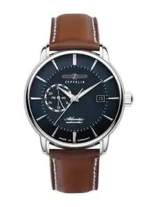ZEPPELIN Men Dial & Leather Straps Analogue Automatic Motion Powered Watch 84703