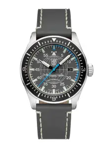 Luminox Men Dial & Leather Bracelet Style Straps Analogue Automatic Motion Powered Watch XA.9602