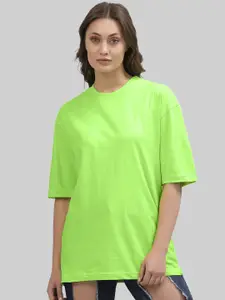 Leotude Oversized Drop-Shoulder Sleeves T-shirt