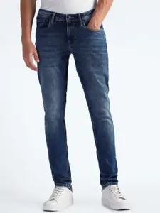 Flying Machine Men Clean Look Light Fade Mid-Rise Super Skinny Fit Stretchable Jeans