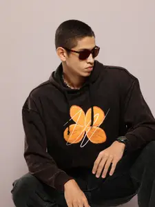 Kook N Keech Graphic Printed Hooded Sweatshirt