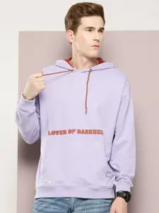 Kook N Keech Printed Hooded Oversized Sweatshirt