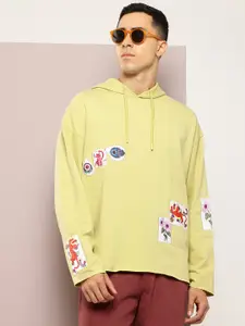 Kook N Keech Men Printed Hooded Sweatshirt