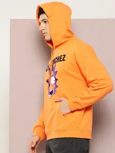 Kook N Keech Men Printed Hooded Sweatshirt