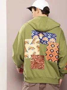 Kook N Keech Graphic Printed Hooded Sweatshirt