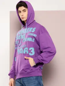 Kook N Keech Marvel Typography Hooded Sweatshirt