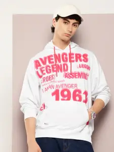 Kook N Keech Marvel Printed Hooded Sweatshirt
