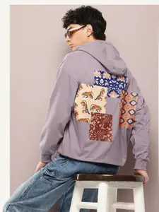 Kook N Keech Graphic Printed Hooded Sweatshirt