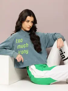 Kook N Keech Typography Print Sweatshirt