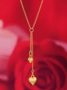 Carlton London 925 Sterling Silver Gold-Plated Necklace