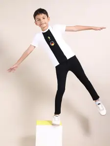 U.S. Polo Assn. Kids Boys Graphic Printed Cotton T-shirt